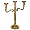 Image de BOUGEOIR MÃTAL OR 3 TÃTES 27CM