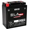 Image de Bs Battery - Batterie Moto 12v Btx16h Sla Max Sans Entretien ActivÃ©e Usine - 16ah - L87mm W150mm H161mm
