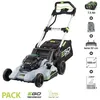 Image de Tondeuse Ã  gazon tractÃ©e Ego Power double lame 52 cm batterie 7,5Ah chargeur rapide inclus LM2135E-SP
