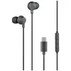 Image de BIGBEN Connected - Ãcouteurs avec micro - intra-auriculaire - filaire - USB-C - noir