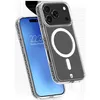Image de Force Case Air - Coque de protection pour téléphone portable - renforcé - compatibilité avec MagSafe - plastique, alliage polymère, silicone liquide - transparent - pour Apple iPhone 17 Pro Max