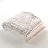 Image de Plaid Imitation Fourrure Sherpa Beige 180x220cm