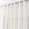Image de Voilage Ã Passants CachÃ©s Effet Lin TissÃ© Naturel 140x240cm