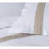 Image de Parure De Lit En Coton Uni Blanc 240 X 220 Cm