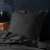 Image de Taie D'oreiller 57 Fils Noire 63x63cm