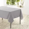 Image de Nappe Rectangle Polyester Gris 140 X 300 Cm