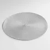 Image de Set de table rond 35 cm polypropylene zebulon gris