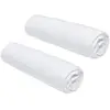 Image de Lot De 2 Draps Housses Today Essential - 160 X 200 Cm - 2 Personnes - 100% Coton - Craie