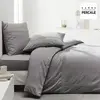 Image de Housse De Couette Maison Lefebvre Hc Macrame Coton Percale 220x240 Cm + 2 To 63x63