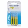 Image de INAVA Mono Compact Brossettes Interdentaires Etroites 1 mm Jaune x4