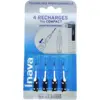 Image de Inava Trio Compact - Brossettes interdentaires ISO 0 0,6 mm étroites - 4 recharges noires
