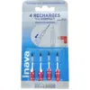 Image de Inava Trio Compact - Brossettes interdentaires ISO 4 1,5 mm de large - 4 recharges rouges