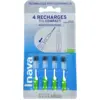 Image de Inava Trio Compact - Brossettes interdentaires ISO 6 2,2 mm très larges - 4 recharges vertes