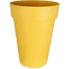 Image de Bac Ã Fleurs Riviera Soleilla Haut - Plastique - Hauteur 66 Cm - Jaune