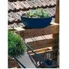Image de Pot En Plastique Rond Effet Granit 40 Cm