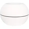 Image de Pot En Plastique Boule Effet Granit 40 Cm