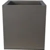 Image de Pot En Plastique CarrÃ© Aspect Granit 30 Cm