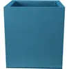 Image de Bac a fleurs carrÃ© RIVIERA GRANIT - Plastique - 60x30 cm - Bleu