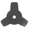 Image de Lame 3 dents pleine DÃ©broussailleuse - Coupe de 255mm, alÃ©sage: 25,4mm, Ã©paisseur: 1,4mm
