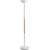Image de Unilux Unilux Lampadaire Led Pryska, Variateur, HÃªtre/Blanc Noir Noir Noir