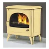 Image de Godin - 388113000339-poÃªle Ã  bois courances 7kw Ã©tanche fonte Ã©maillÃ© sahara 388113sahara