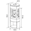 Image de godin - poÃªle Ã  bois fonte 7kw noir - 411106noir