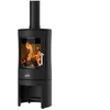 Image de Godin - 388144000053-poÃªle Ã  bois mirande peint anthracite 388144anth