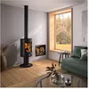 Image de Godin - PoÃªle Ã  bois 8.5kw noir 388145ANTH