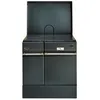 Image de Godin - CuisiniÃ¨re Ã  bois 10kw noir 240162NOIR