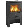 Image de Godin - PoÃªle Ã  bois fonte 5kw noir 388150PEINTANTHRACITE