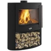 Image de Godin - PoÃªle Ã  bois 9kw noir 388245PEINTANTHRACITE