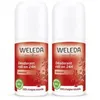 Image de Weleda Grenade DÃ©odorant Roll-On 24h Lot De 2 X 50ml