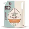 Image de Cavaillès Gel Bain et Douche - Macadamia - Peaux Sèches BIO 1 L - ECO-RECHARGE