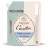 Image de Cavaillès Eco-recharge Gel Bain Douche Fleur de Coton Peaux Sensibles 1L