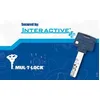 Image de Cylindre europÃ©en INTERACTIVE + 31x50 NM 3 clÃ©s BLIST - MUL T LOCK - 80072310
