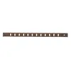 Image de Grille glissiÃ¨re H22 LG275 brun - RENSON - 485103