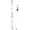 Image de CrÃ©mone pompier PANAMA + jeu pÃªnes blanc RAL 9010 - FAPIM - 8300B10054_32
