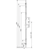 Image de Serrure Ã  larder matic 50/70 2 galets tÃªtiÃ¨re 16mm Longueur 2150mm - FERCO - 6-33164-08-0-1