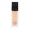 Image de Fond De Teint Gemey Fit Me Liquide Numero 115 Ivoire