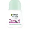 Image de Déodorant minéral roll-on action contrôle 48h pour femme 50 ml