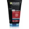 Image de Garnier 3v1 Black Pure Active (Anti-comédons intensif au charbon) 150ml