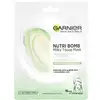 Image de Garnier Skin Naturals Milky Tissue - Masque facial en feuille au lait d'amande pour peaux sèches et sensibles - 32,0 g
