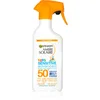 Image de Garnier Ambre Solaire Sensitive Spray SPF 50 Crème solaire corps des enfants 270 ml