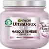 Image de Garnier Ultra Doux Masque RemÃ¨de Lissant Infusion D'eau De Riz 340ml