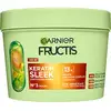 Image de Garnier Masque Fructis Keratin Sleek pour cheveux secs et crépus 370 ml