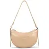 Image de Sac a main LANCASTER  Sac demi lune Zippé Suave Ace Beige Foncé P27695595