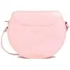 Image de Sac Bandouliere LANCASTER  Sac demi lune Zippé Suave Lune Rose Fumé P29615456