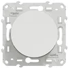 Image de Schneider Electric Odace, poussoir Blanc, 10 A, a vis