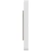 Image de Plaque de finition simple Schneider Electric Odace touch imitation bois liserÃ© blanc