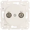 Image de Prise multiservice Odace Schneider Blanc RAL 9003